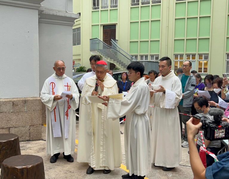 周守仁樞機主持祝福雕塑禮